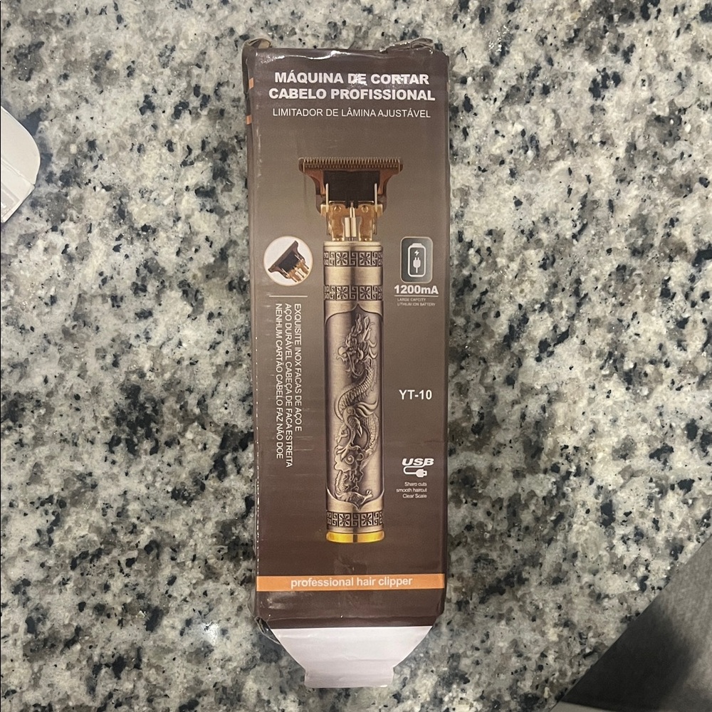 Professional Hair Clipper - Gold